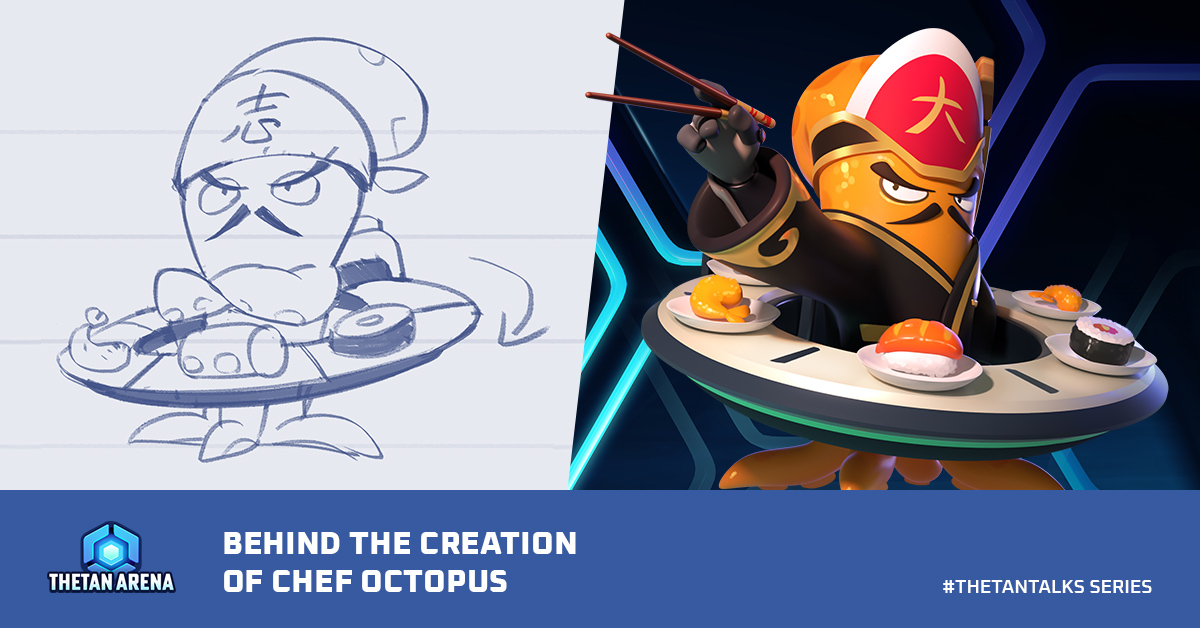 #ThetanTalks series: Behind The Creation of Chef Octopus
