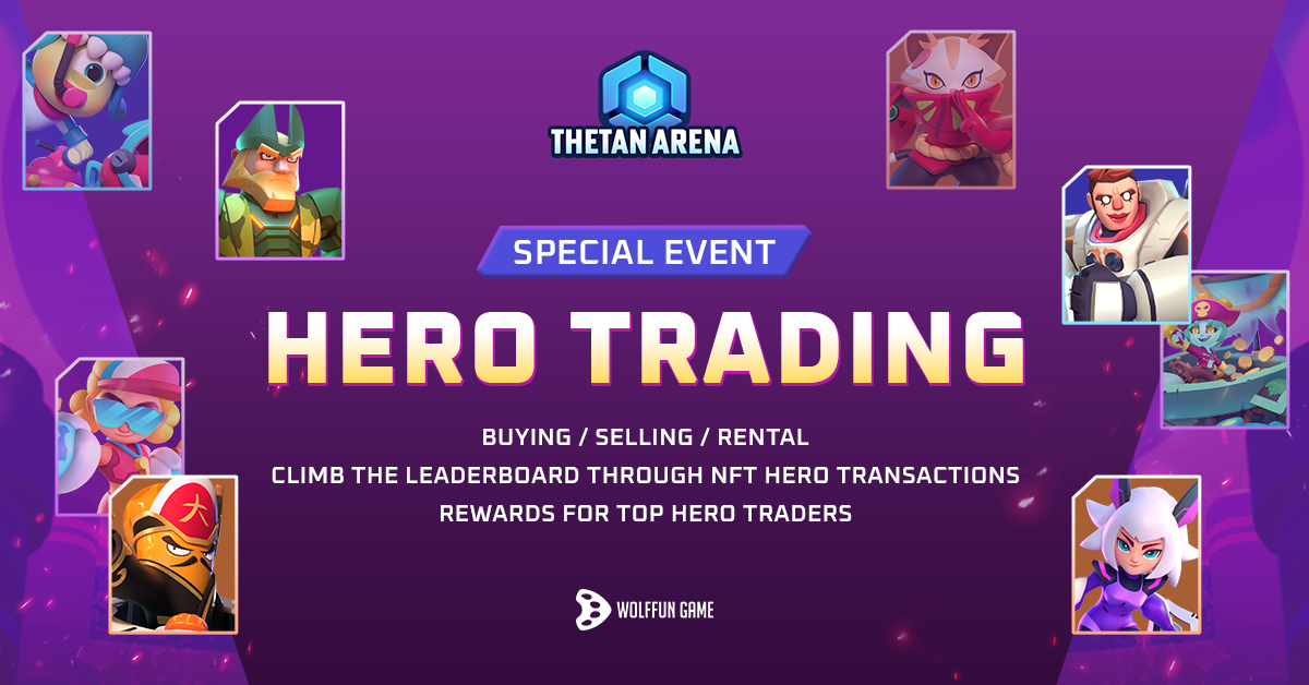 Triple The Rewards in One Special Event with Hero Trading