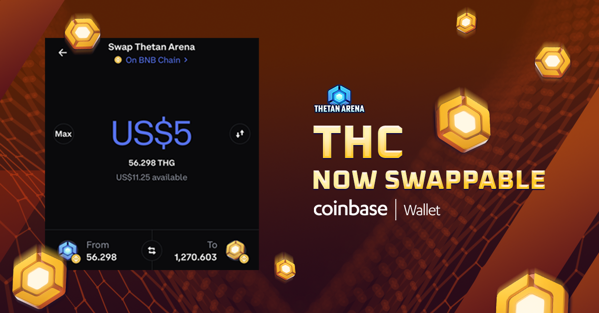 THC Has Become Swappable on Coinbase Wallet