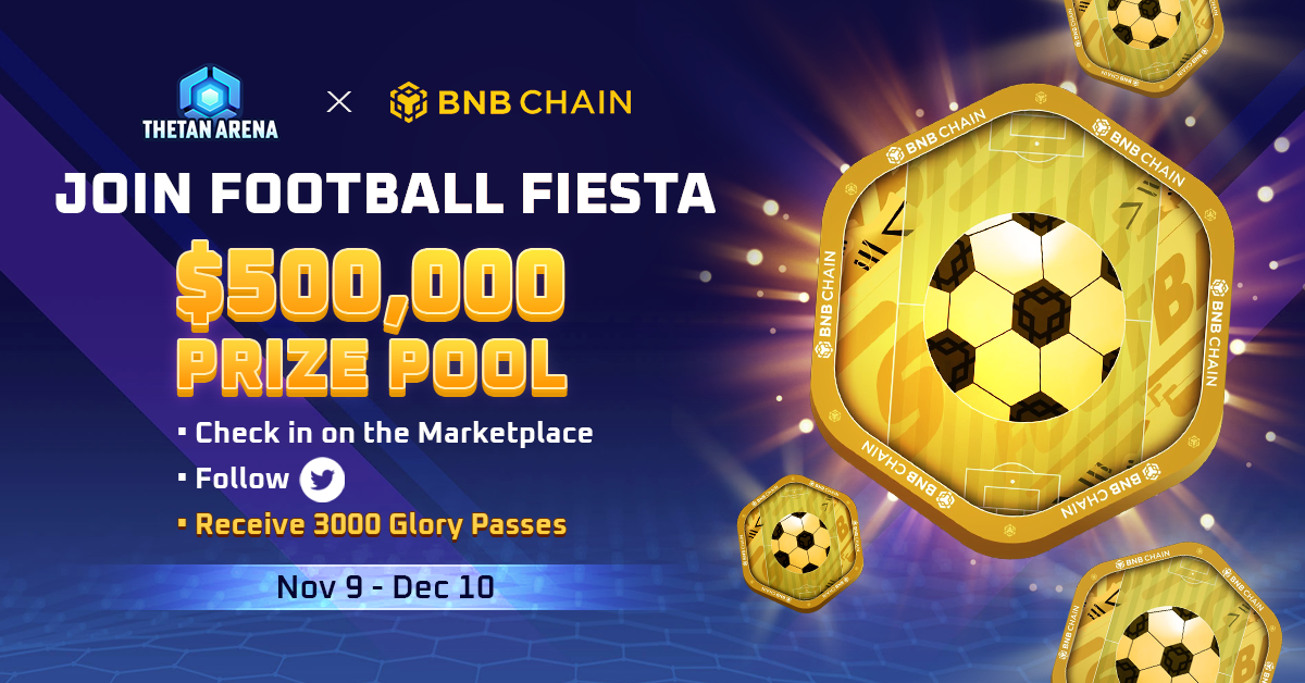 Thetan Arena To Join Forces With BNB Chain In Football Fiesta